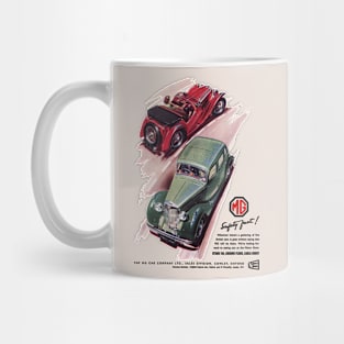 MG CARS - advert Mug